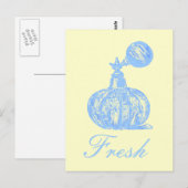 Perfume Fresh Briefkaart (Voorkant / Achterkant)