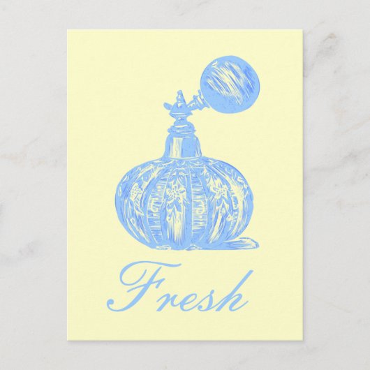 Perfume Fresh Briefkaart (Voorkant)