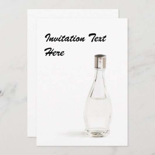 Perfume Invitation Kaart (Voorkant / Achterkant)