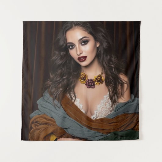 Perfume of Love and Beauty Wandkleed (Voorkant)