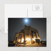 PERFUME PALACE BIJ NACHT - regelmatig Briefkaart (Voorkant / Achterkant)