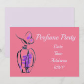 Perfume party plan party kaart (Voorkant / Achterkant)