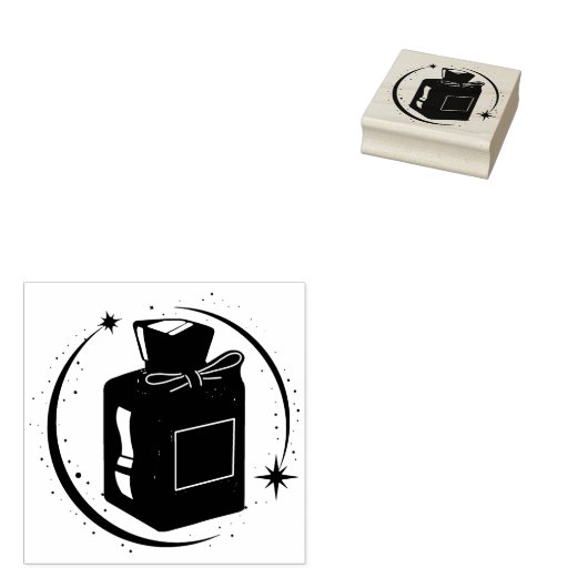 Perfume Rubberstempel (Gestempeld)