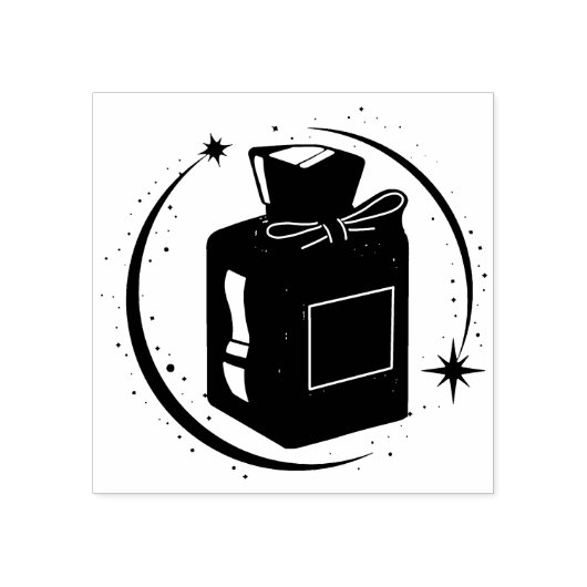 Perfume Rubberstempel (Afrduk)