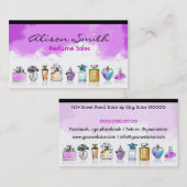 Perfume Sales Visitekaartje (Voorkant / Achterkant)