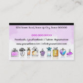 Perfume Sales Visitekaartje (Achterkant)