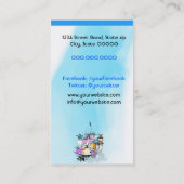 Perfume Sales Visitekaartje (Achterkant)