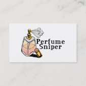Perfume Sniper Visitekaartje (Achterkant)