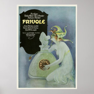  perfume van 1920 voor de printer en voor de vrouw poster