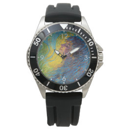 Perfume (Vrouw Portrait) (door Luigi Russolo) Horloge