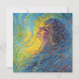 Perfume (Vrouw Portrait) (door Luigi Russolo) Kaart