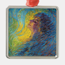 Perfume (Vrouw Portrait) (door Luigi Russolo)