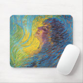 Perfume (Vrouw Portrait) (door Luigi Russolo) Muismat (Met muis)