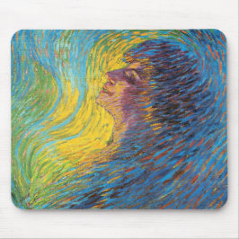 Perfume (Vrouw Portrait) (door Luigi Russolo) Muismat