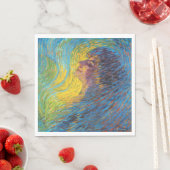 Perfume (Vrouw Portrait) (door Luigi Russolo) Servet (Insitu)