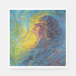 Perfume (Vrouw Portrait) (door Luigi Russolo) Servet