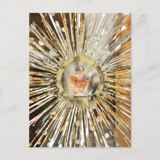 Perfumefles Briefkaart (Voorkant)