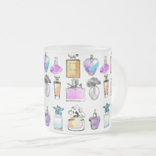 Perfumes Art Matglas Koffiemok (Voorkant rechts)