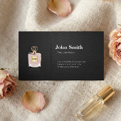 Perfumeverkoop - Professioneel zwart Visitekaartje