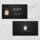 Perfumeverkoop - Professioneel zwart Visitekaartje (Voorkant / Achterkant)