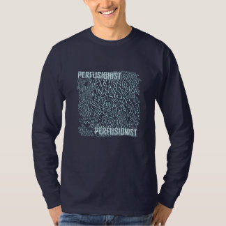 Perfusie in woorden t-shirt