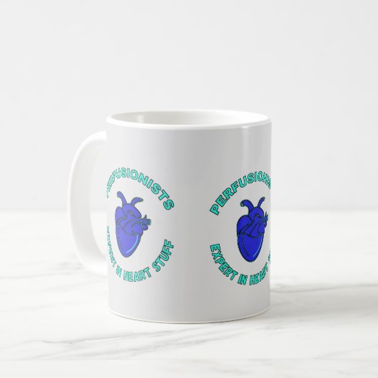 Perfusionist expert in hartstuif koffiemok (Voorkant links)