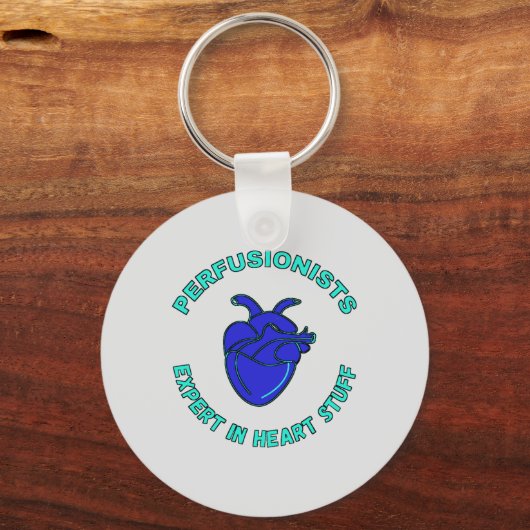 Perfusionist expert in hartstuif sleutelhanger (Voorkant)