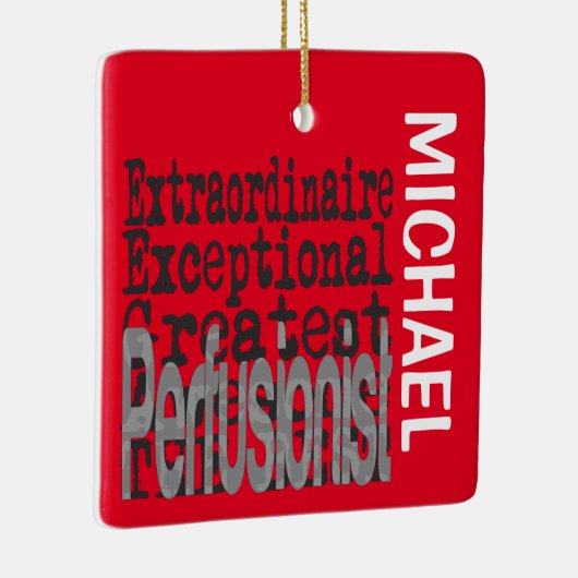 Perfusionist Extraordinaire CUSTOM Keramisch Ornament (Rechts)