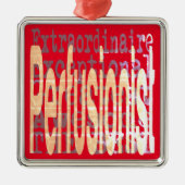 Perfusionist Extraordinaire Metalen Ornament (Voorkant)