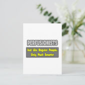 Perfusionisten ... Smarter Briefkaart (Staand voorkant)