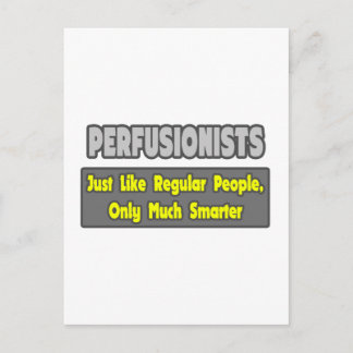 Perfusionisten ... Smarter Briefkaart