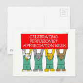Perfusionistische appreciatie Week - mei Briefkaart (Voorkant / Achterkant)