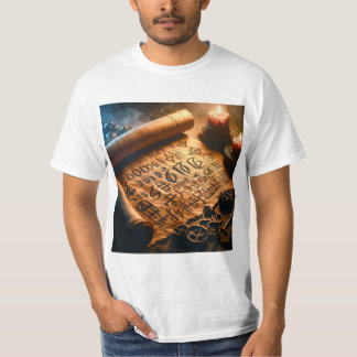 Pergamino Místico para Invocar al Diablo T-shirt