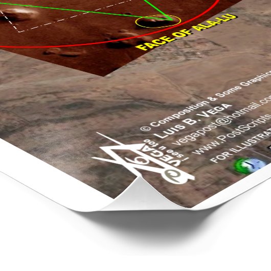 Pergamon sterrenkaart perfect poster (Hoek)