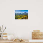 Pergasingan Hill Sunrise Rinjani View Wall Art Poster (Keuken)