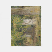 Pergola met wijndruiven (wijngaard) fleece deken (Voorkant)