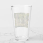 Pergola met wijndruiven (wijngaard) glas (Achterkant)