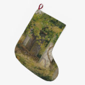 Pergola met wijndruiven (wijngaard) grote kerstsok (Voorkant (Hangend))