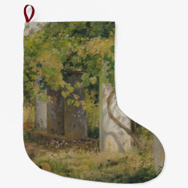 Pergola met wijndruiven (wijngaard) grote kerstsok