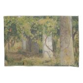 Pergola met wijndruiven (wijngaard) kussensloop (Voorkant-Links)