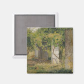 Pergola met wijndruiven (wijngaard) magneet (Voorkant / Achterkant)