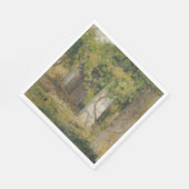 Pergola met wijndruiven (wijngaard) servet (Hoek)