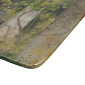 Pergola met wijndruiven (wijngaard) snijplank (Hoek)