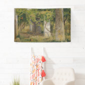 Pergola met wijndruiven (wijngaard) spandoek (Insitu)