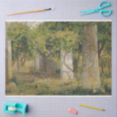 Pergola met wijndruiven (wijngaard) tissuepapier (Craft)