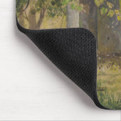 Pergola met wijnstokken (wijnlandschap) muismat (Hoek)