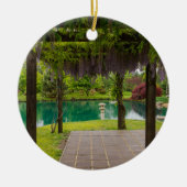 Pergola of Wisteria Keramisch Ornament (Voorkant)