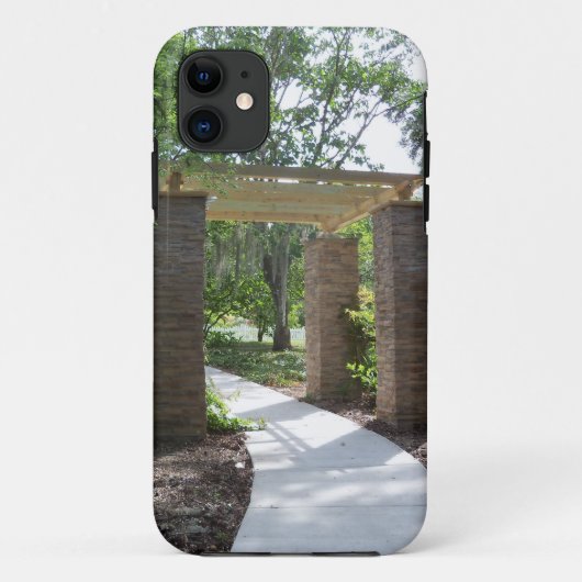 pergola op een pad Case-Mate iPhone case (Achterkant)