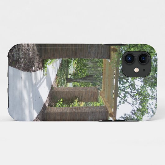 pergola op pad Case-Mate iPhone case (Achterkant (horizontaal))