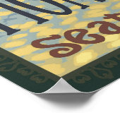 Pergola - Pioneer Square Seattle, WA Travel Poster (Hoek)